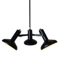 Artdelight Vectro - Hanglamp - Zwart