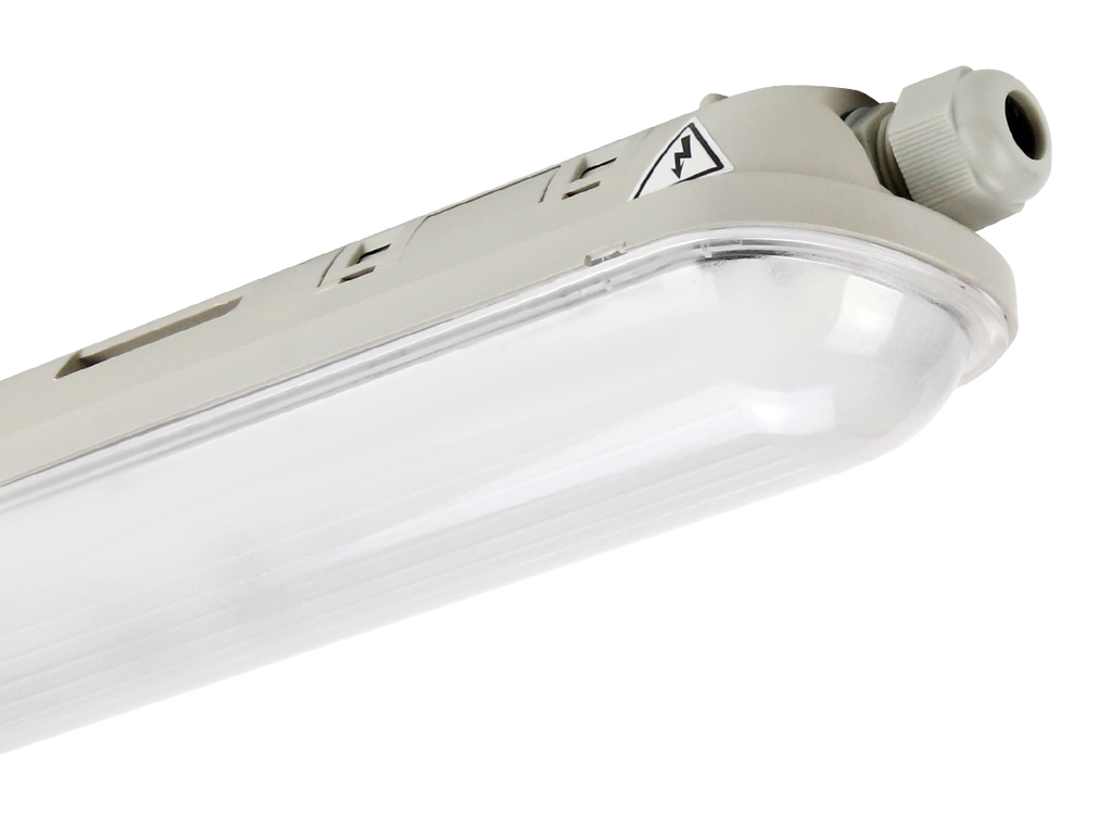 Hermetische armatuur LINKER 4000K 80W 12000lm IP65 150cm grijs PRIME DALI