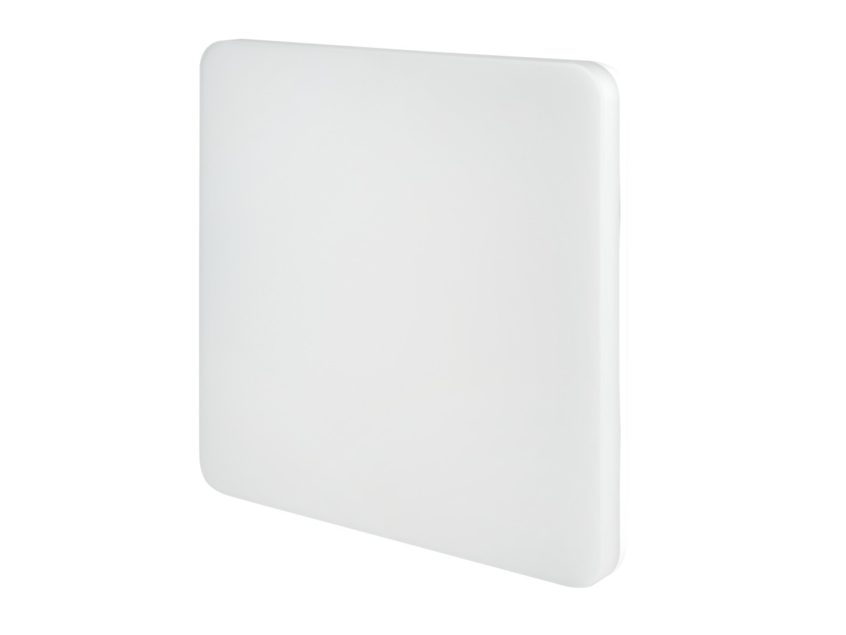Plafonlamp ACTON 4000K 18W 2000lm vierkant IP54 wit PRIME