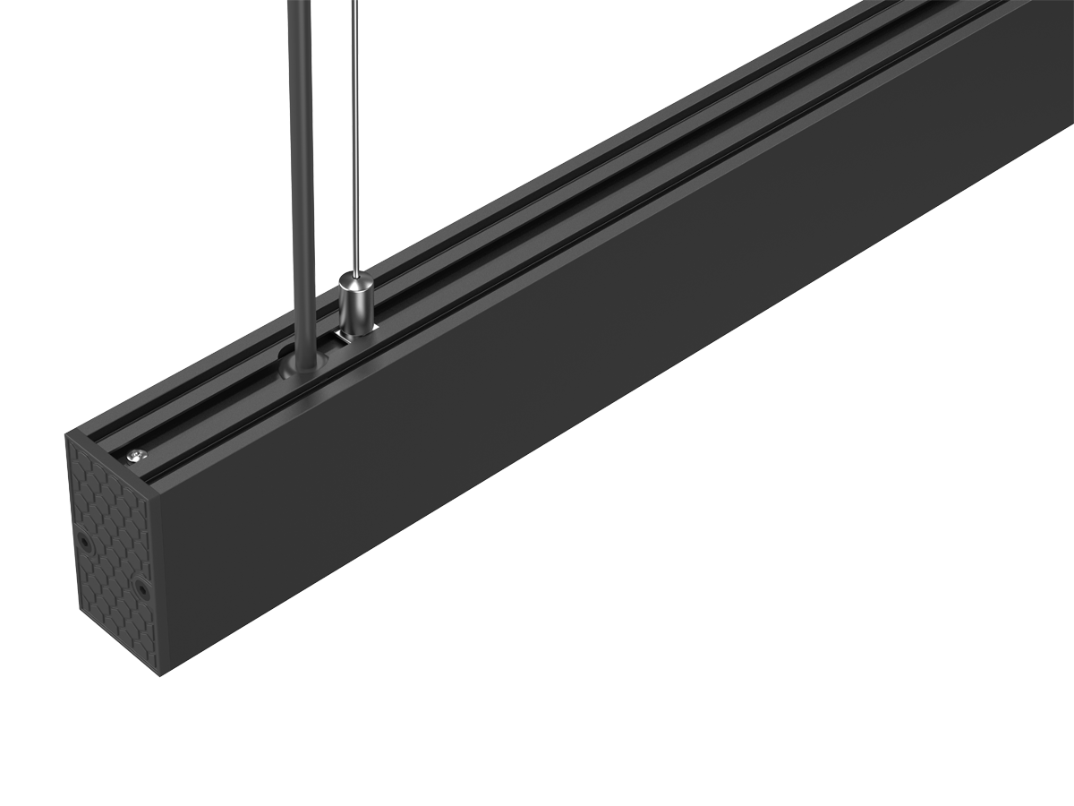 Lineaire armature EXECULINE 4000K 30W 3750lm 96° IP20 120cm zwart PRIME
