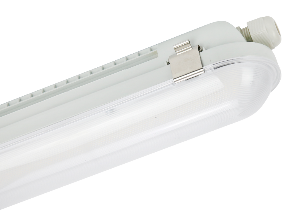 Hermetische armatuur RANGER 4000K 10-40W 7200lm IP66 120cm grijs PRIME bewegingssensor MV