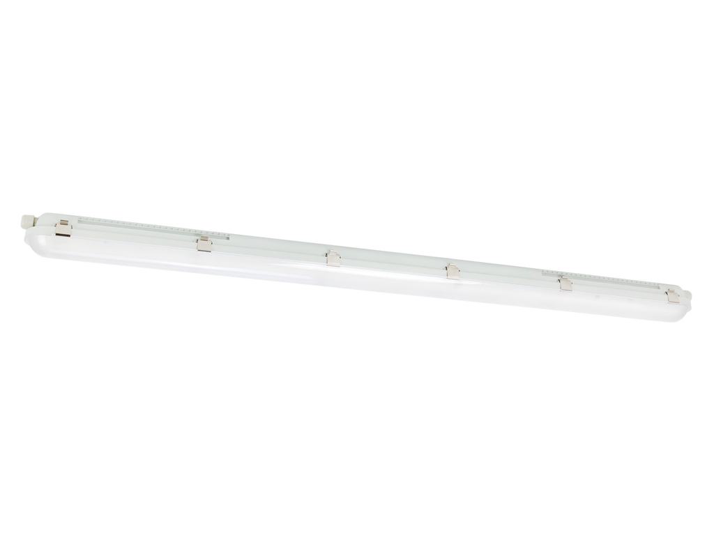 LED line hermetische armatuur RANGER 3CCT 3K/4K/5K 10-40W 6000lm IP66 120cm grijs PRIME noodmodule LAW 3h AT