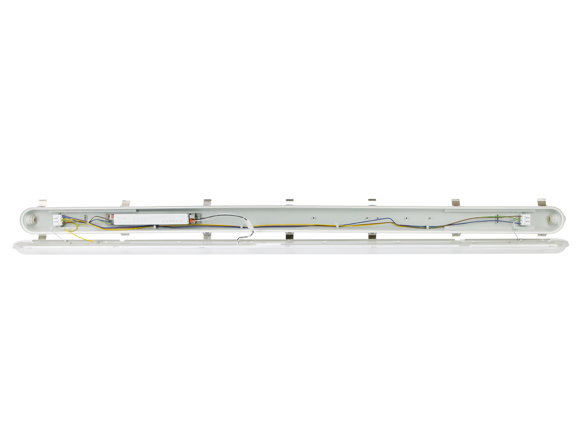 Hermetische armatuur RANGER 4000K 60-80W 14400lm IP66 150cm grijs PRIME noodmodule LAW 3h AT