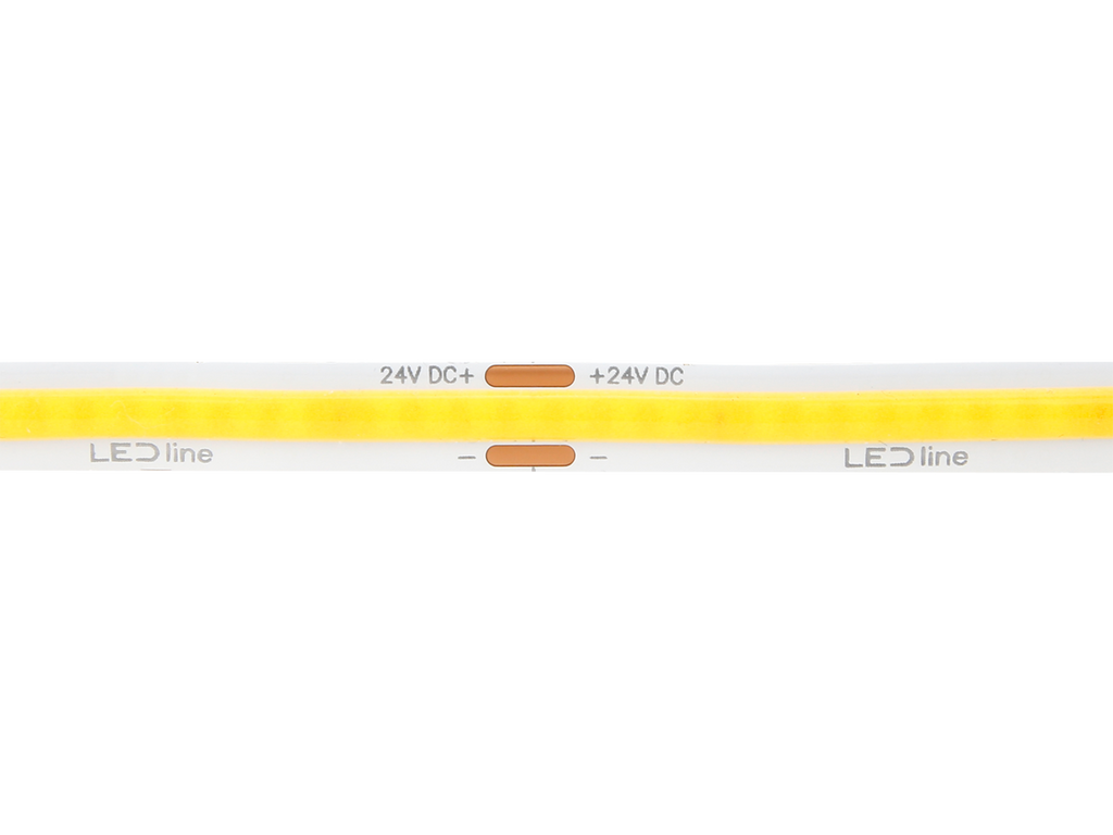 LED tape 320 COB 24V 3000K 8W IP20 8mm 5m 800lm/m PRIME