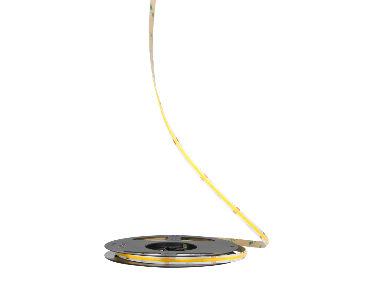 LED tape 320 COB 24V 3000K 8W IP20 8mm 5m 800lm/m PRIME