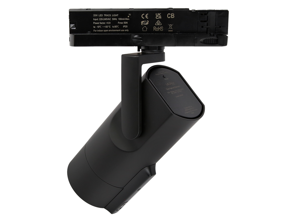 Railspot AI LED line x Caimeta 35W CCT 50° zwart PRIME honingraat