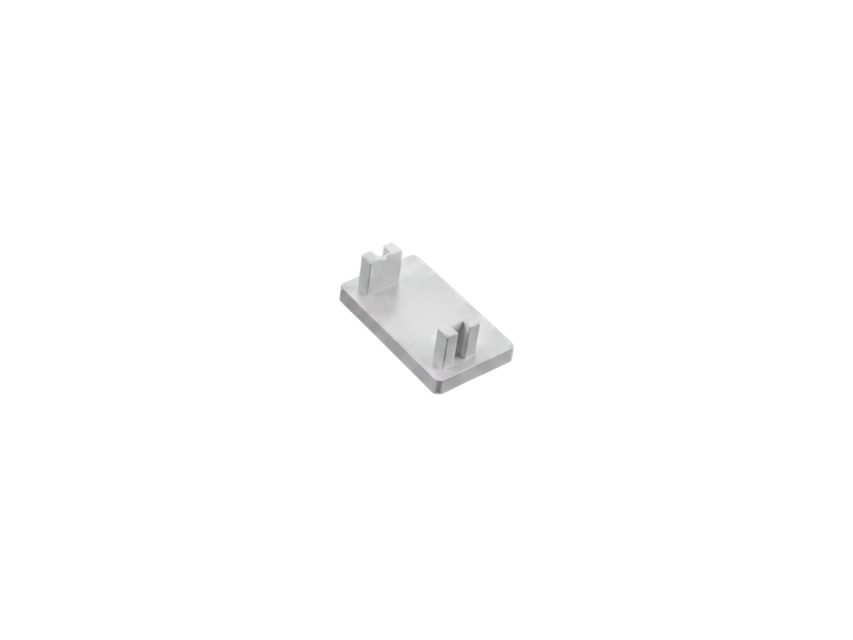 Eindkappen 10szt. voor het aluminium oppervlak profiel zilver PRIME