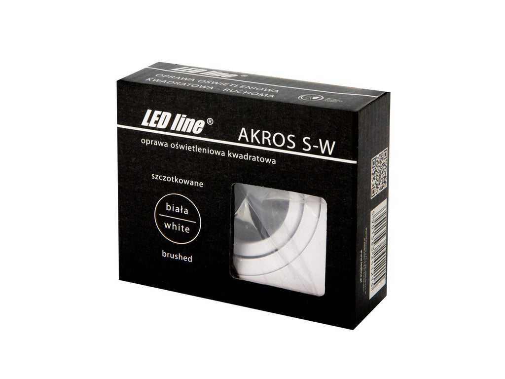 PLAFONDLAMP AKROS draaibaar vierkant IP20 wit PRIME