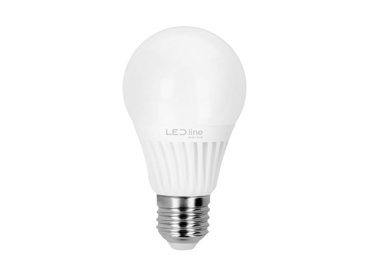 LED-lamp E27 4000K 10W 1400lm 230V 280° A60 Keramiek PRIME