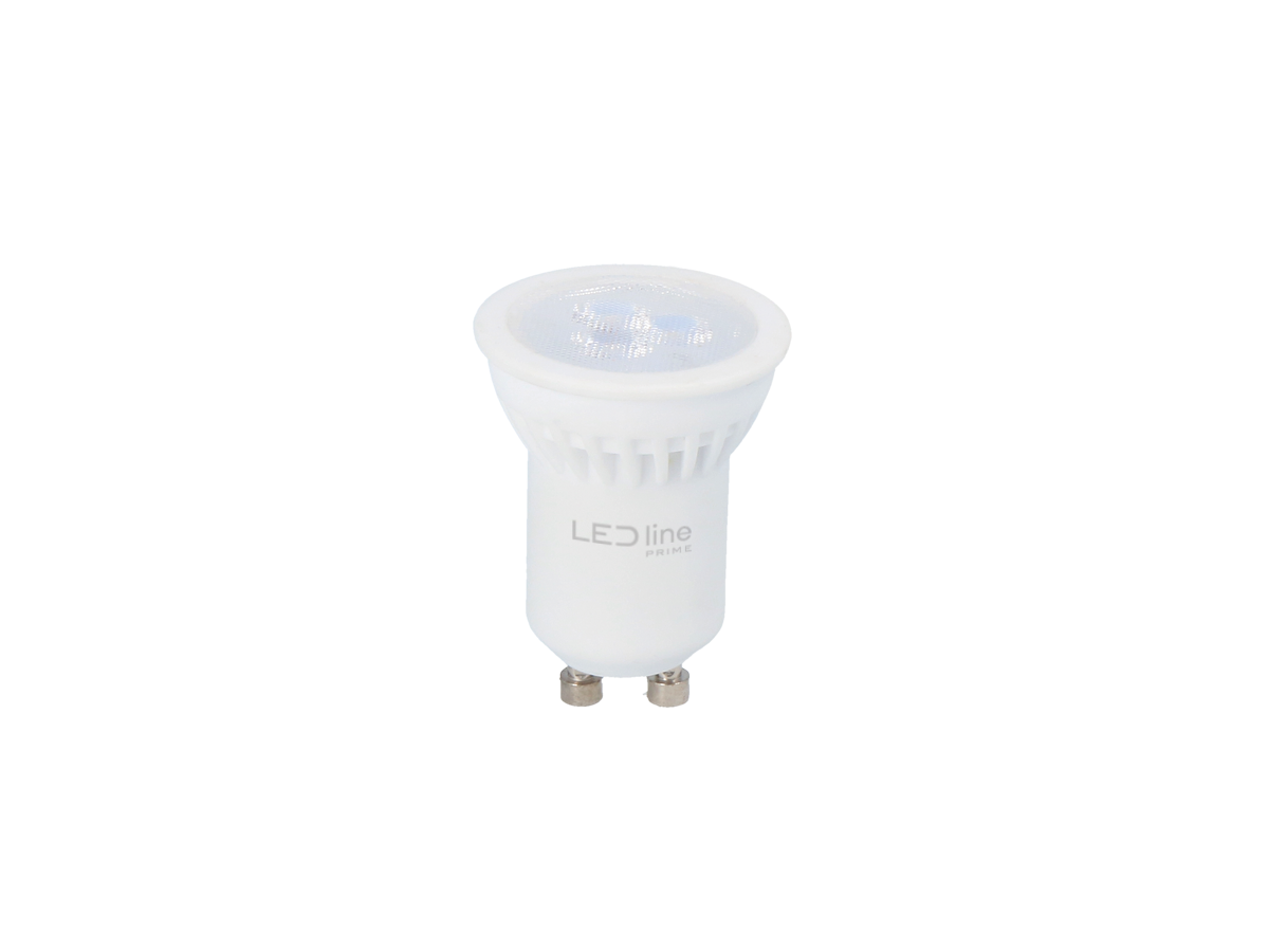LED-lamp GU11 4000K 3W 330lm 230V 38° GU10 Keramiek PRIME