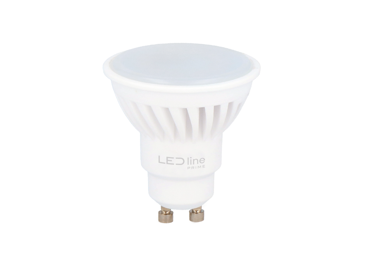 LED-lamp GU10 6500K 7W 1000lm 230V 120 ° PRIME Keramiek