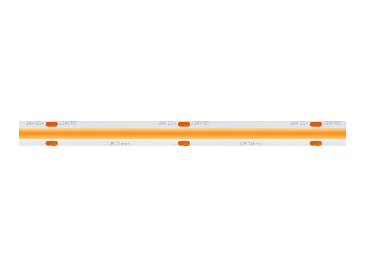 LED strip 480 COB 24V 2700K 18W IP20 10mm 5m 1800lm/m PRIME
