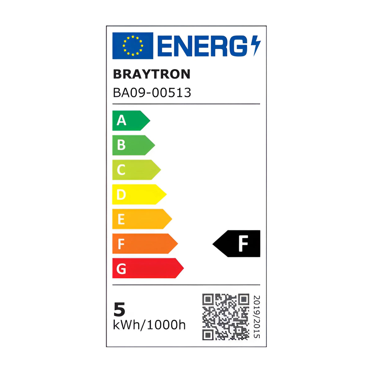 Braytron Advance LED Lamp 5W E14 6500K C37