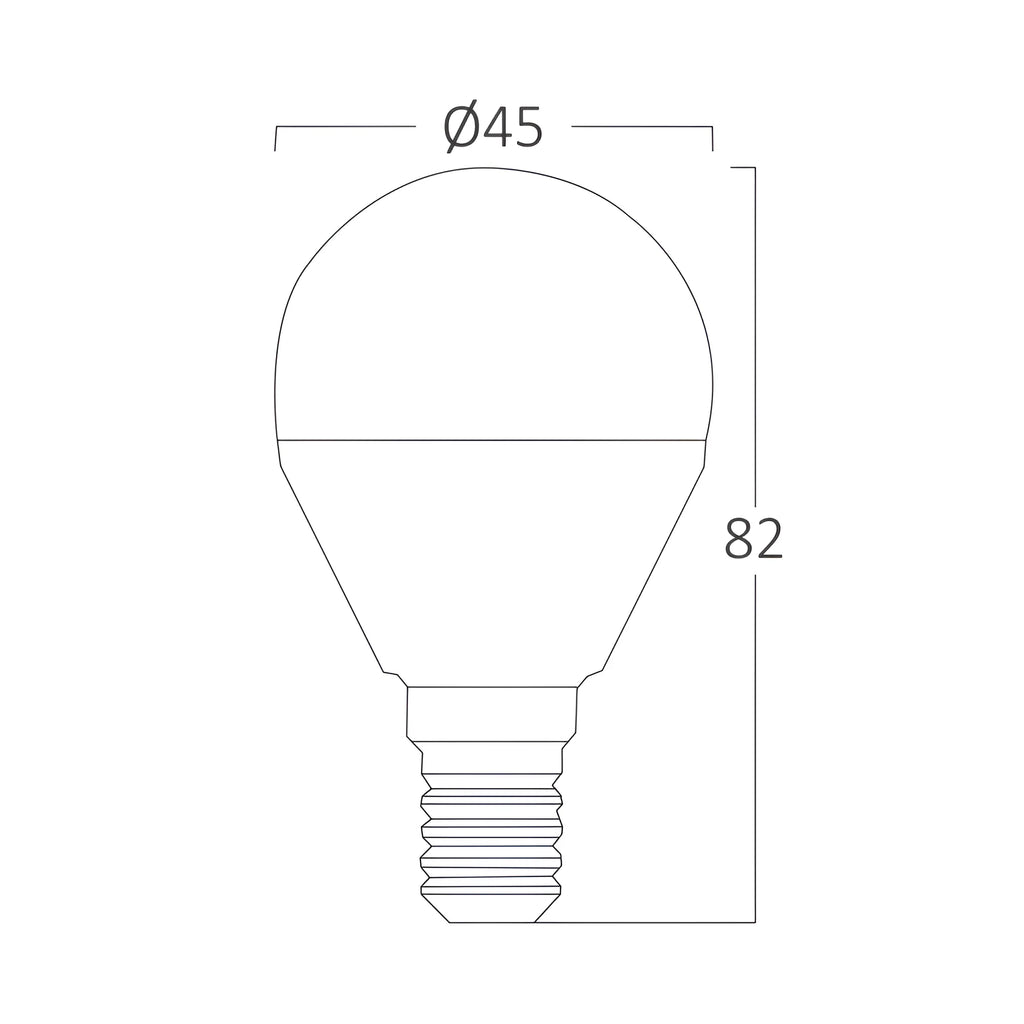 Braytron Advance LED Lamp 5W E14 6500K P45