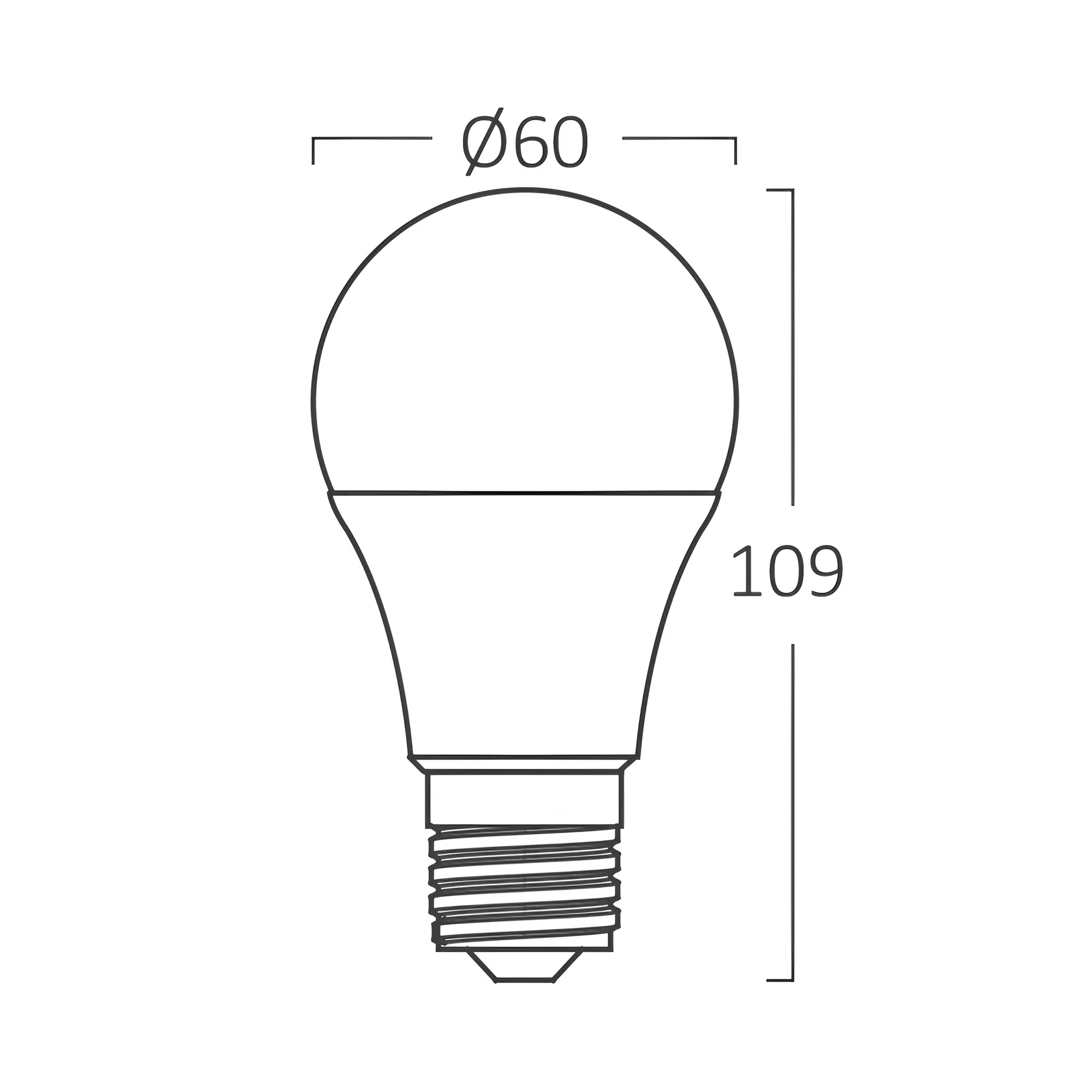 Braytron Advance LED Lamp 5W E27 6500K A60