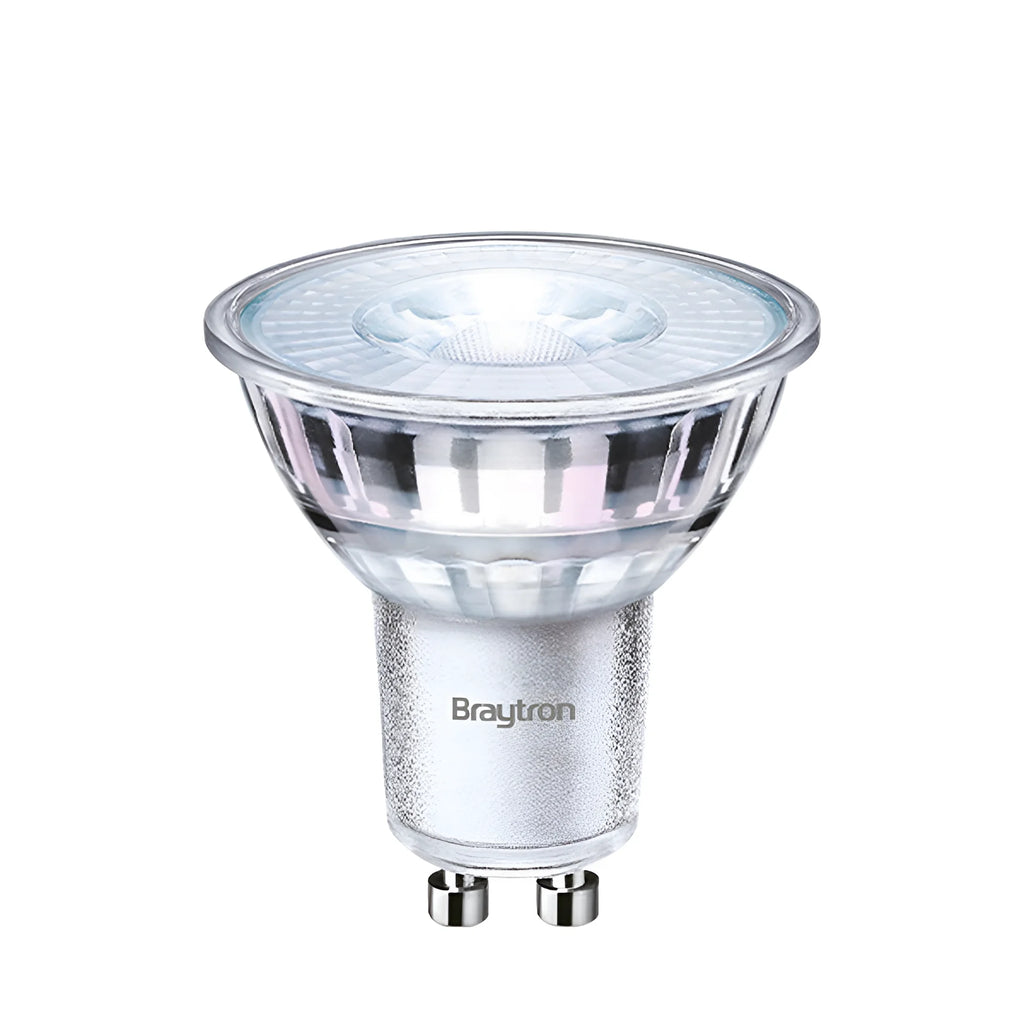 Braytron Premium LED Lamp 5.5W GU10 4000K 38D DIM GLS