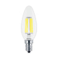 Braytron Advance LED Lamp 6W E14 3000K Transparant C35