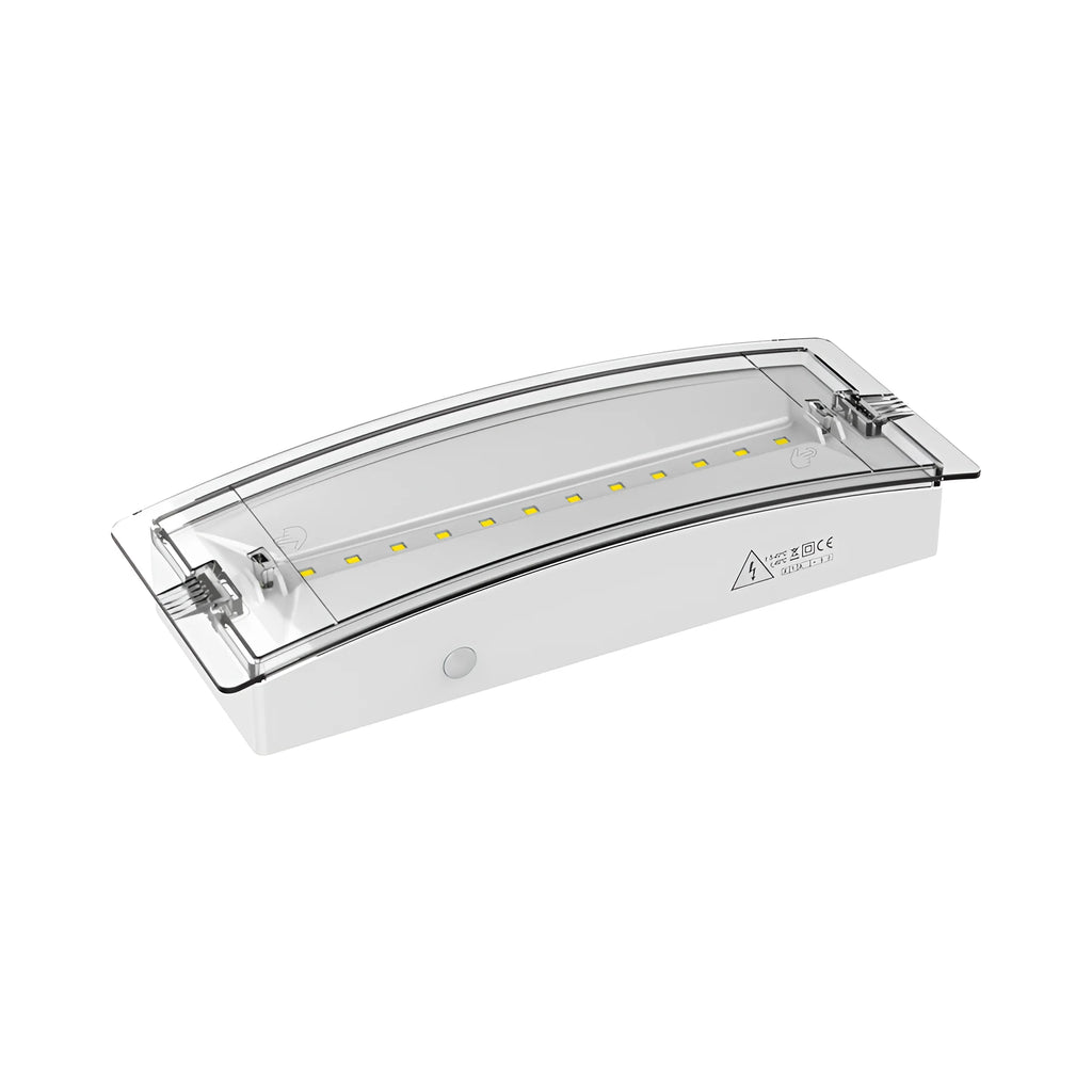 Braytron Exit Nooduitgangverlichting 3W IP54 Wit LED DUAL