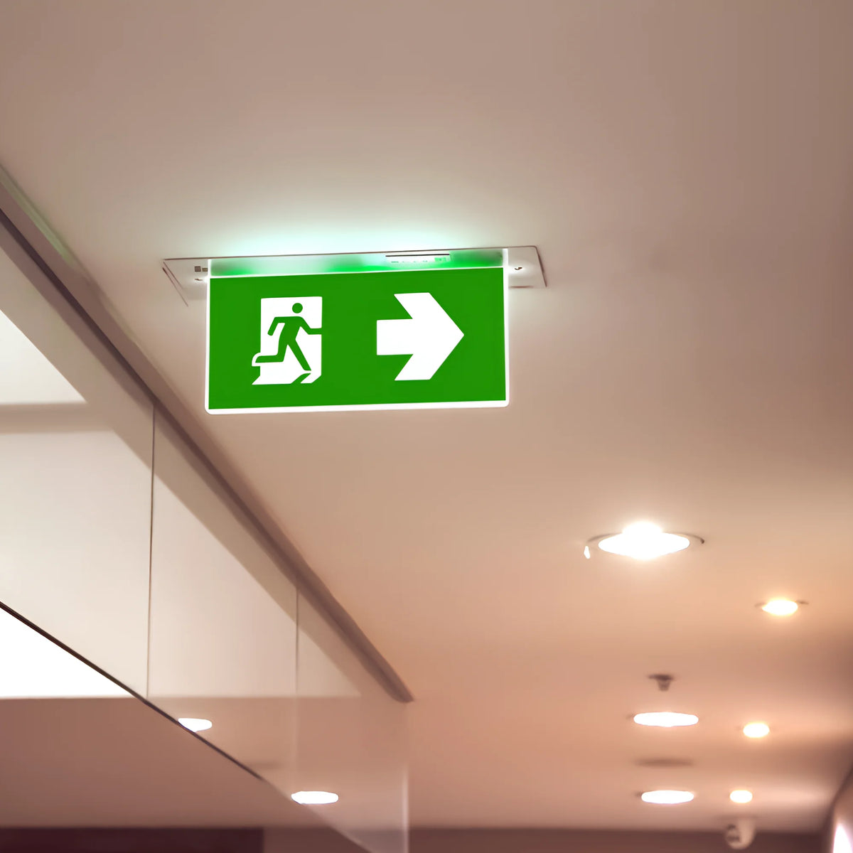 Braytron Exit Nooduitgangverlichting 2W IP20 Wit LED RCS