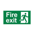 Braytron Exit Sing Nooduitgang Bordje FIRE EXIT
