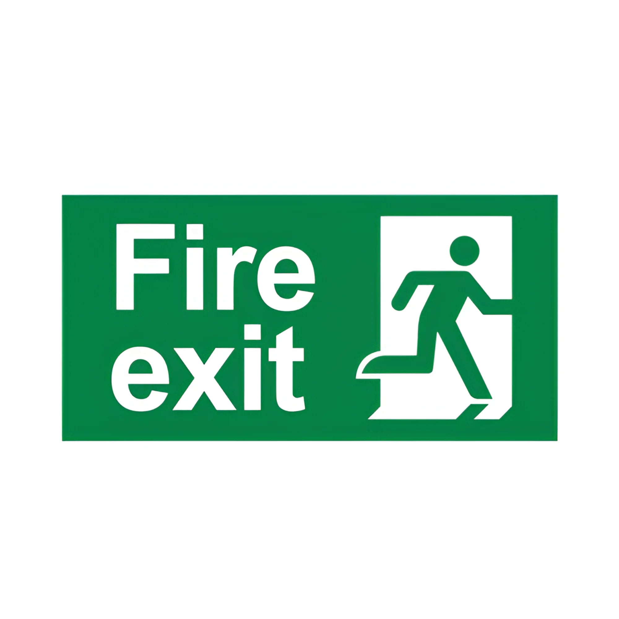 Braytron Exit Sing Nooduitgang Bordje FIRE EXIT