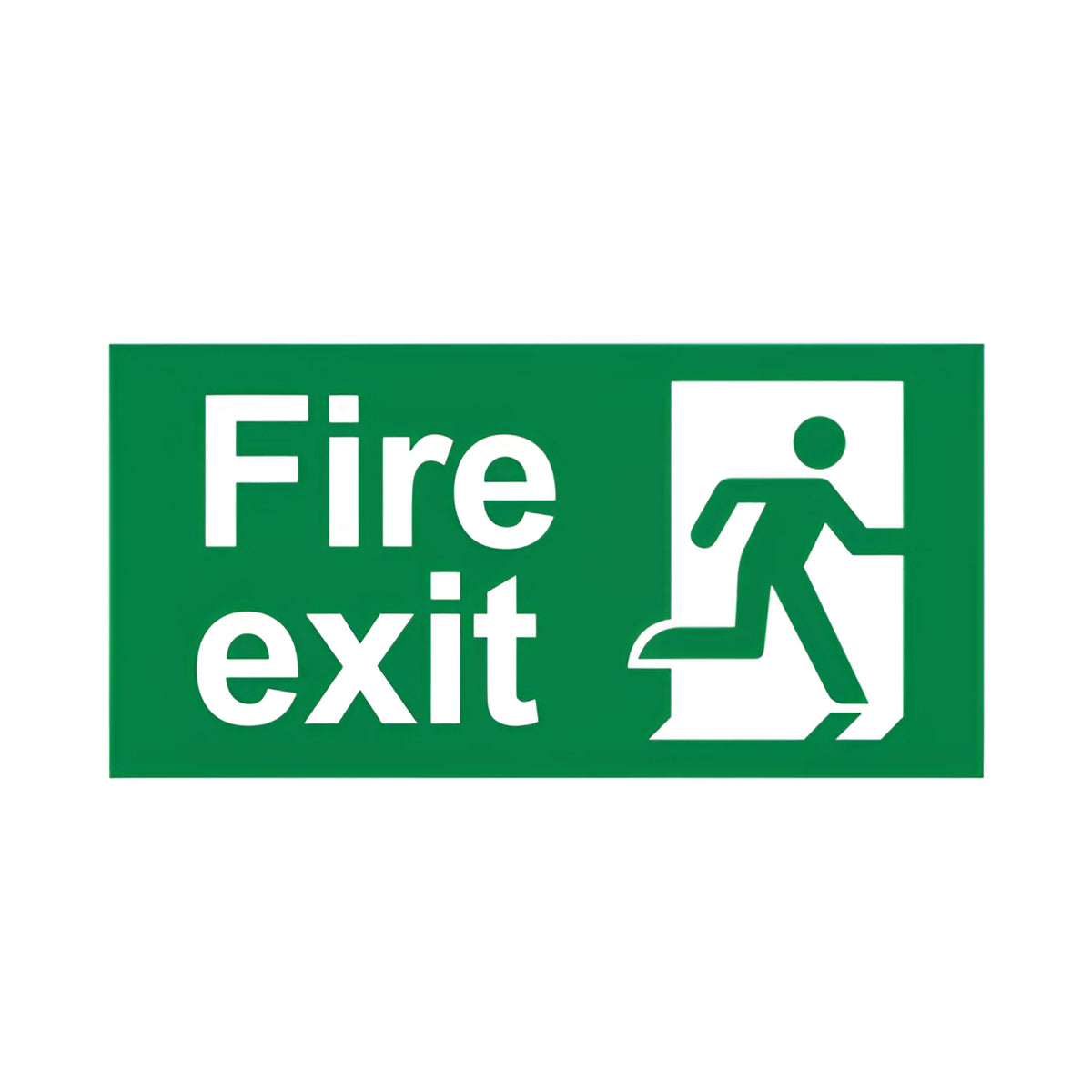 Braytron Exit Sing Nooduitgang Bordje FIRE EXIT