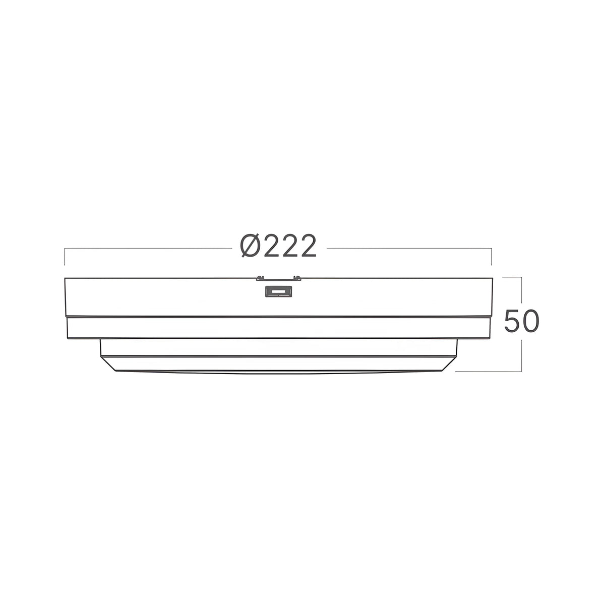 Braytron Moon Plafondlamp 18W IP65 3IN1 KIT