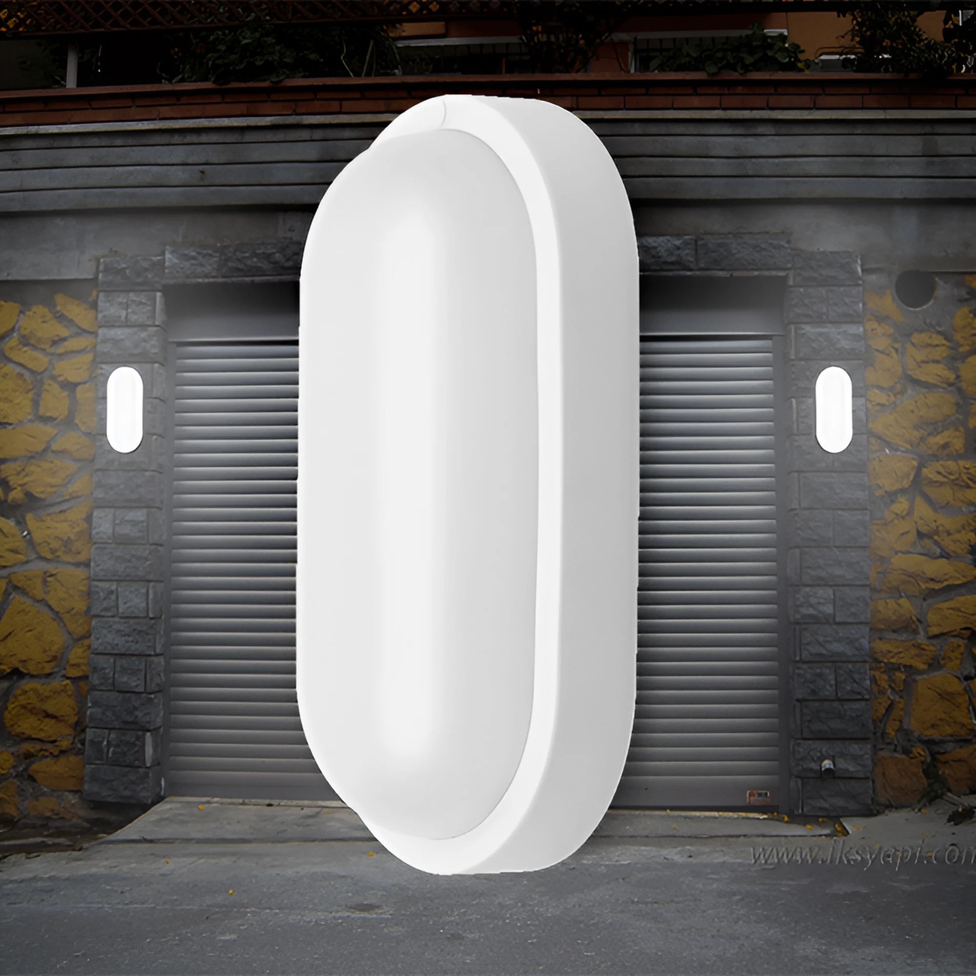 Braytron Bulkhead LED Bulkhead-armatuur 8W 6500K IP54 Wit B ELP