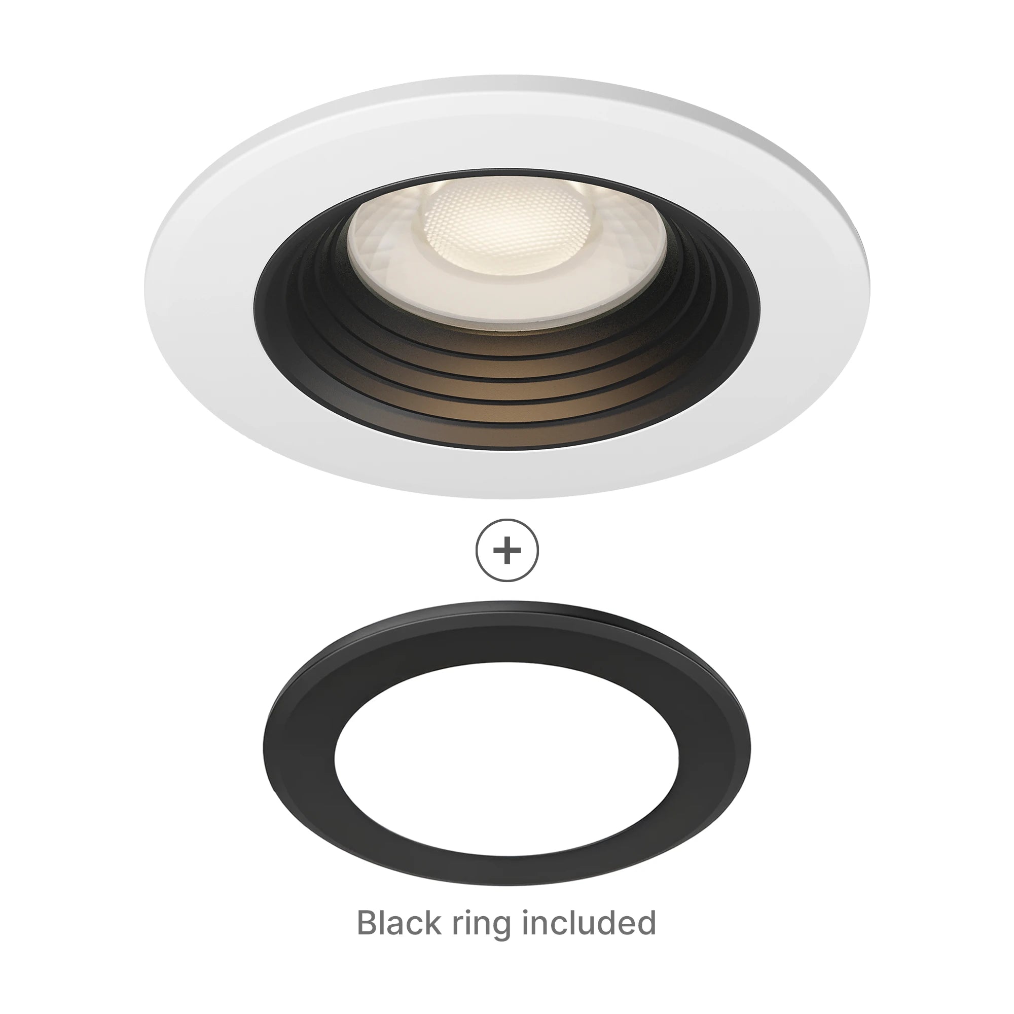 Braytron G6 D85 Spot 6.5W IP20 RND WHT/BLC 3IN1