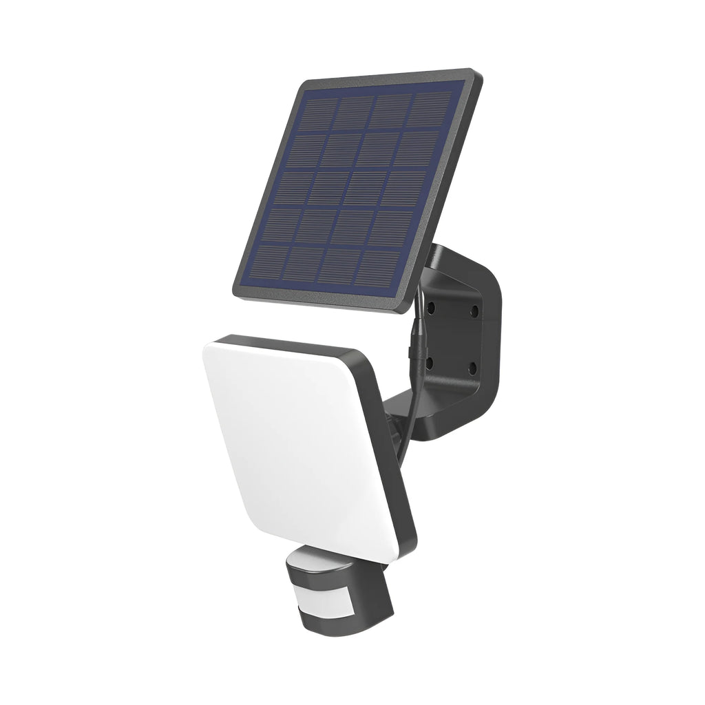 Braytron Solaris Solar Wandlamp 15W IP54 Zwart W2 3IN1