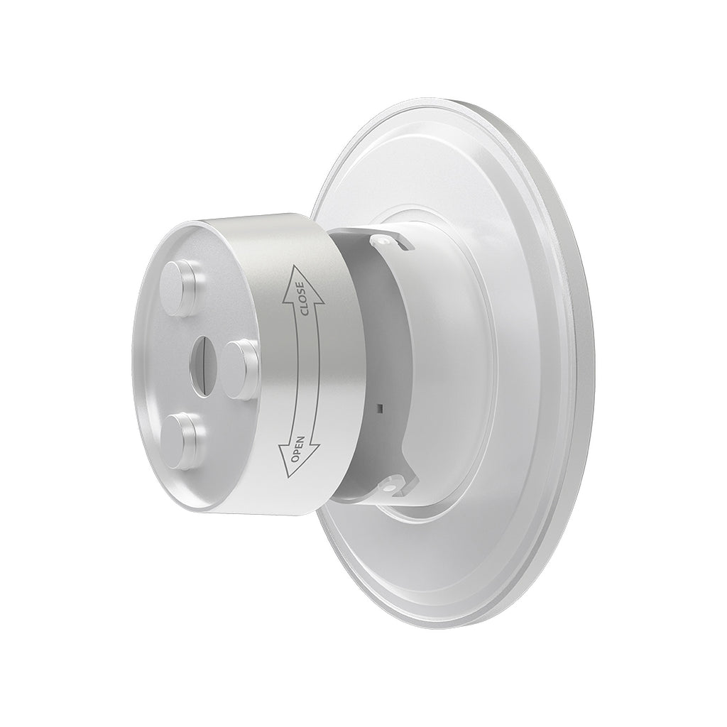 Braytron Palermo Wandlamp 10W IP65 Wit S RND 3IN1