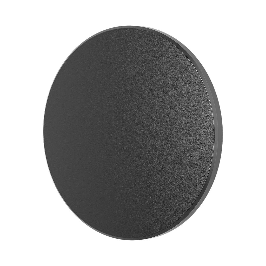 Braytron Palermo Wandlamp 12W IP65 Zwart M RND 3IN1