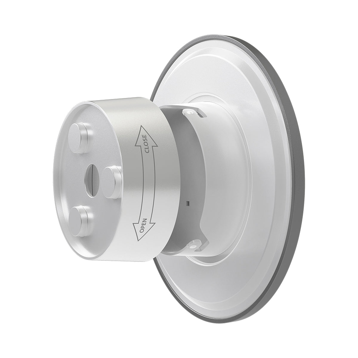 Braytron Palermo Wandlamp 12W IP65 Grijs M RND 3IN1