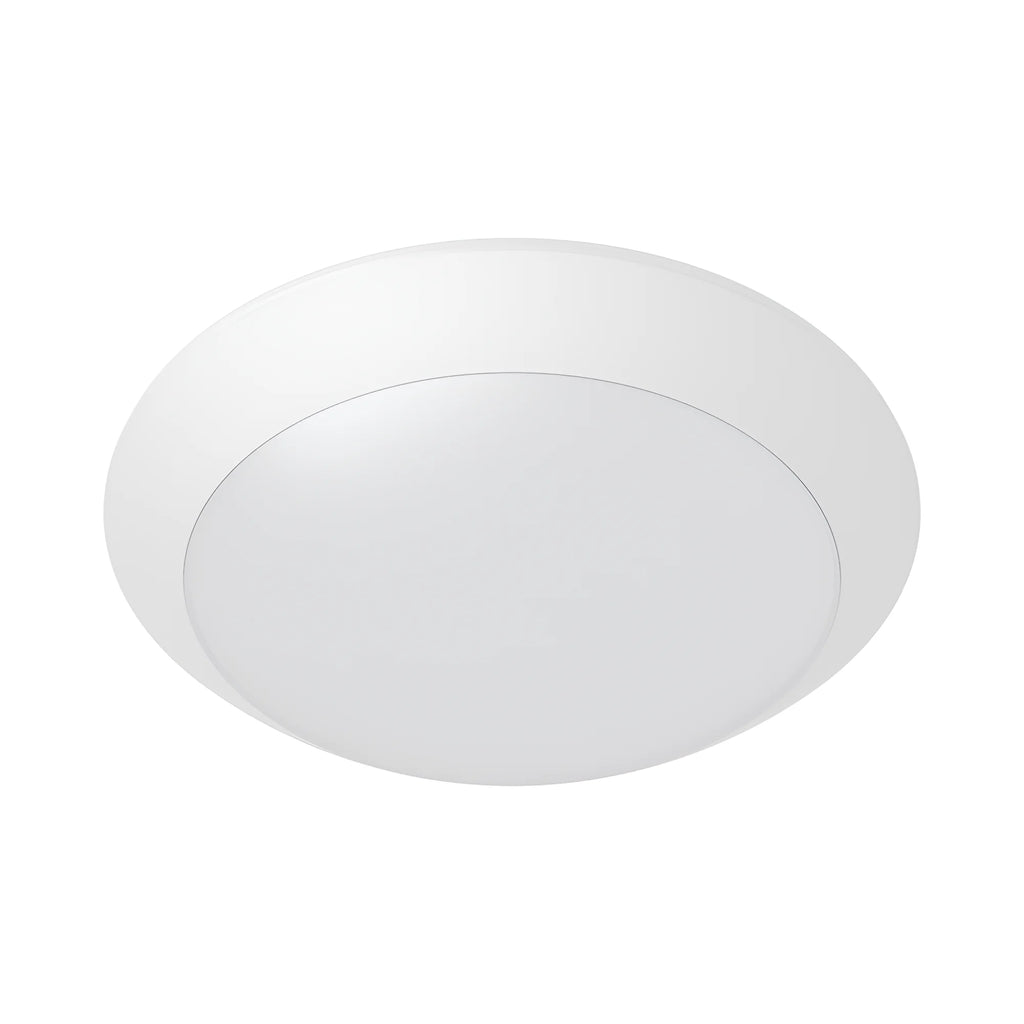 Braytron Napoli Plafondlamp IP65 Wit D270 1xE27 PC SNS