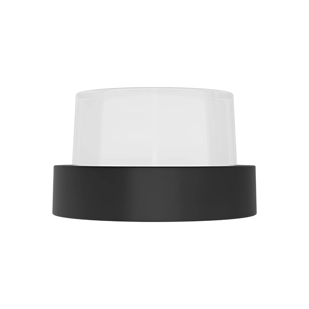 Braytron Walls Wandlamp 15W 3000K IP65 Zwart G2 RND