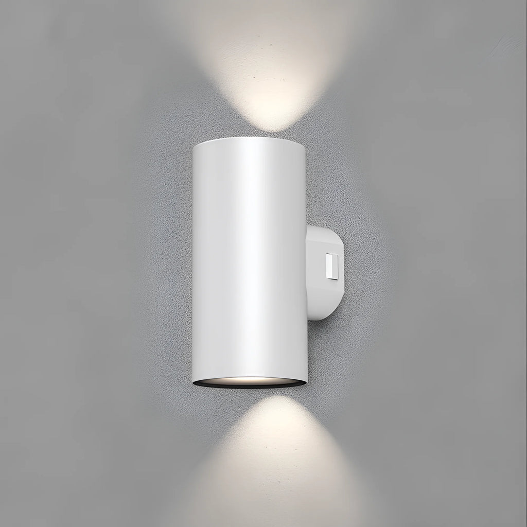 Braytron Vekta Wandlamp IP65 Wit D WL.2 2x9W 3IN1