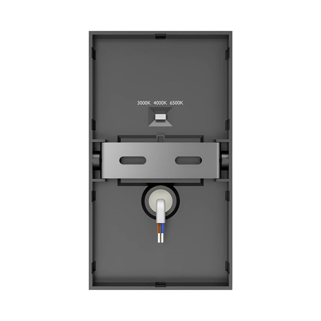 Braytron Vekta Wandlamp IP65 Grijs C WL.2 2x6W 3IN1