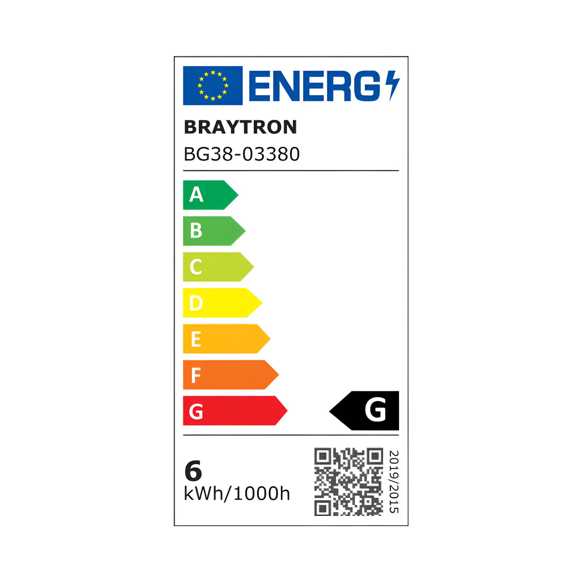 Braytron Vector Wandlamp IP65 Wit B WL 6x1W 3IN1