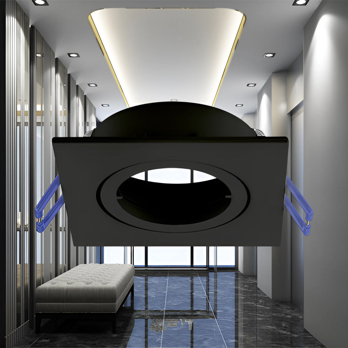 Braytron Mitto LED Spot Zwart AR SQR