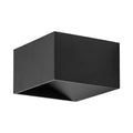 Braytron Avva Wandlamp 8W 3000K Zwart WL02 SQR
