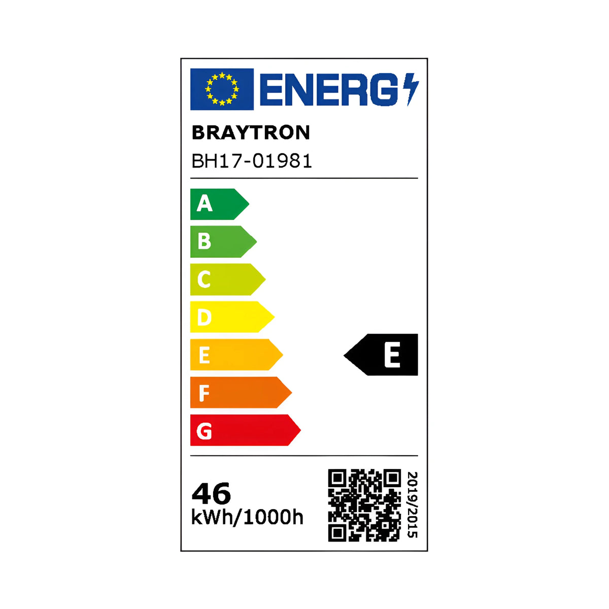 Braytron Bella Plafondlamp 46W IP20 Zwart SLP PD SQR 3IN1