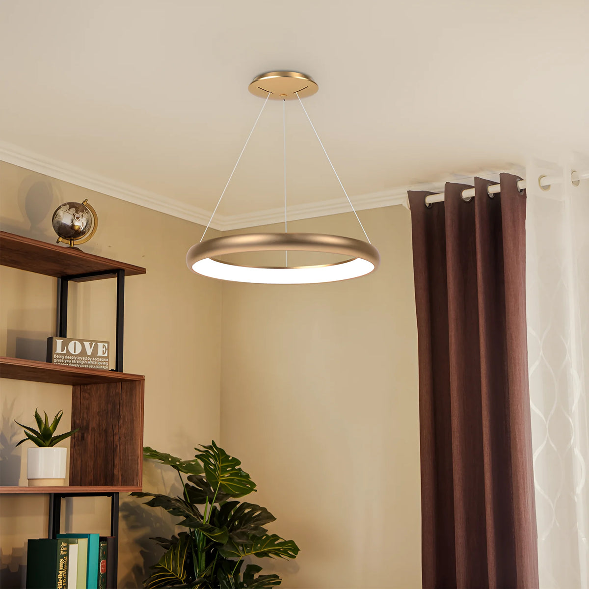 Braytron Bella Plafondlamp 46W IP20 Goud MLP PD RND 3IN1