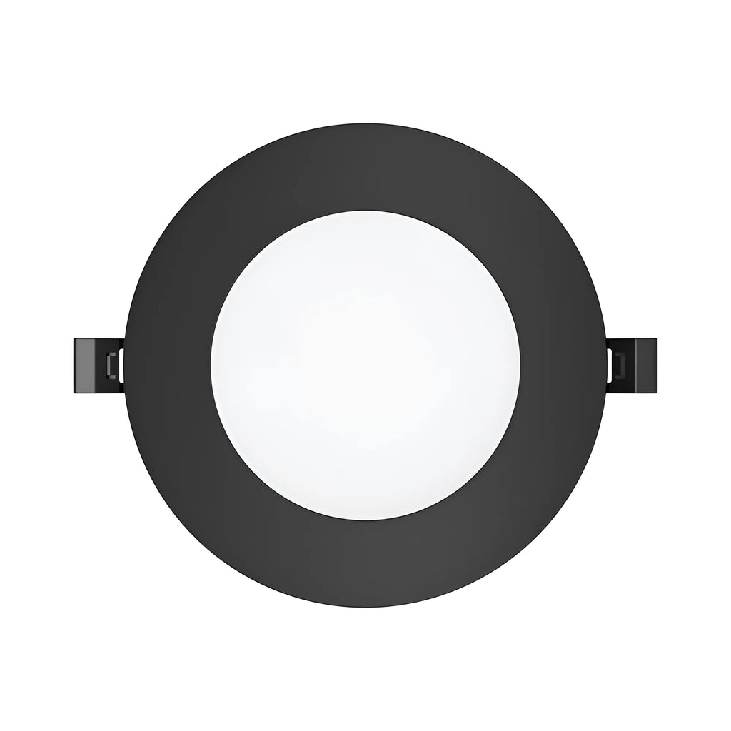 Braytron Smd LED Paneel 6W Zwart CRP RND DIM 4INC 3IN1