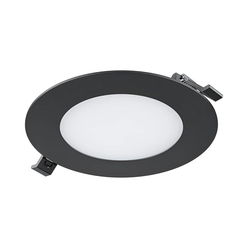 Braytron Smd LED Paneel 6W Zwart CRP RND DIM 4INC 3IN1