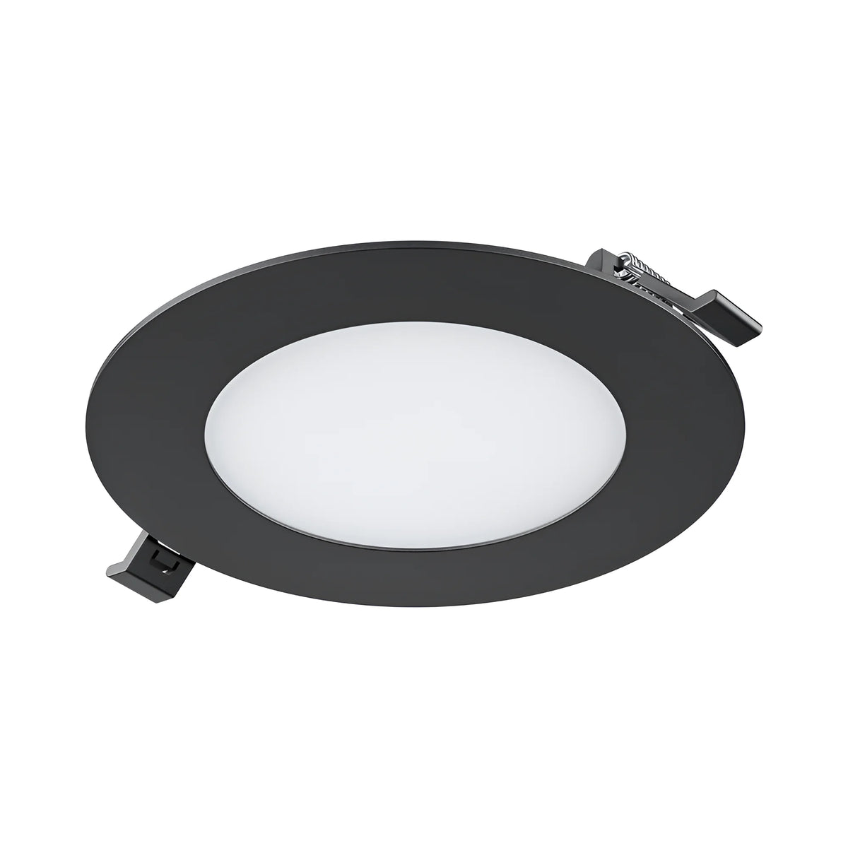 Braytron Smd LED Paneel 6W Zwart CRP RND DIM 4INC 3IN1