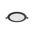 Braytron Smd LED Paneel 12W Zwart CRP RND DIM 8INC 3IN1