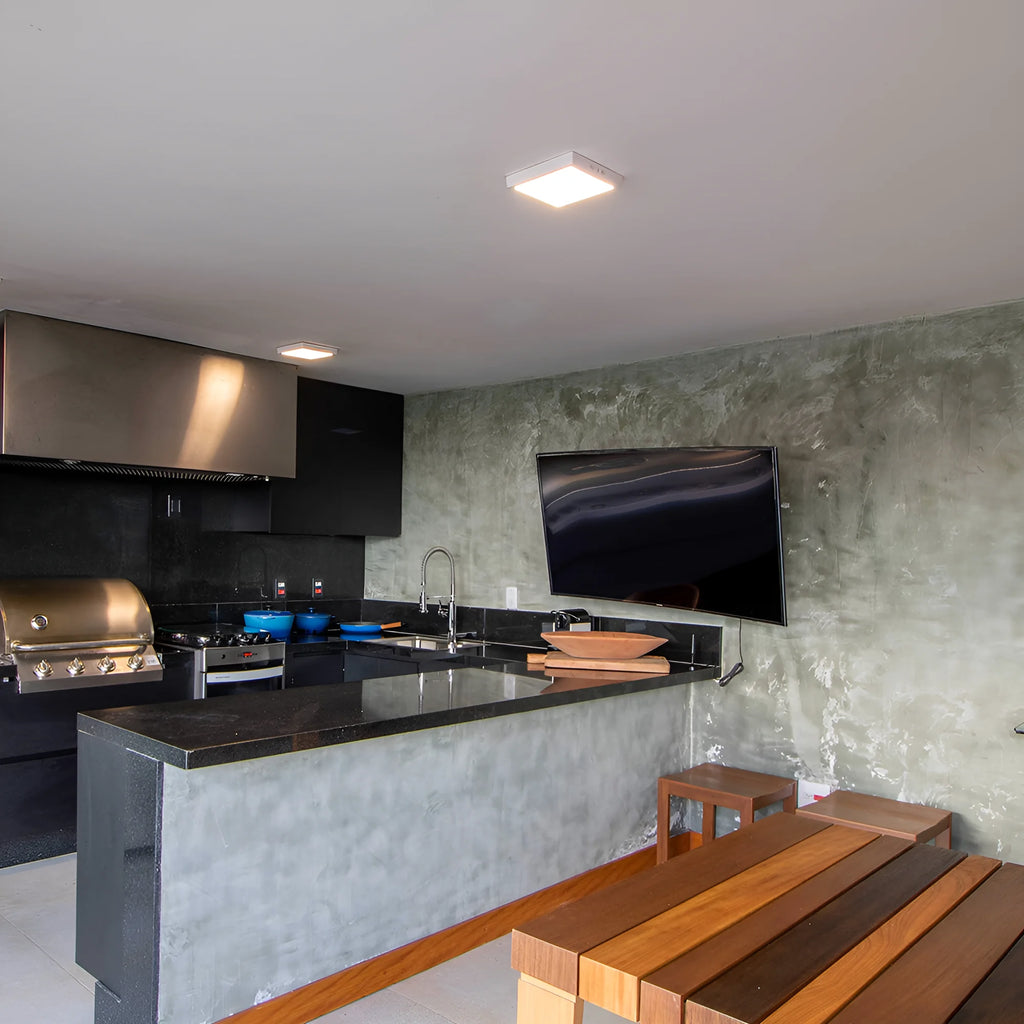 Braytron Smd LED Paneel 12W 3000K Wit SRP SQR