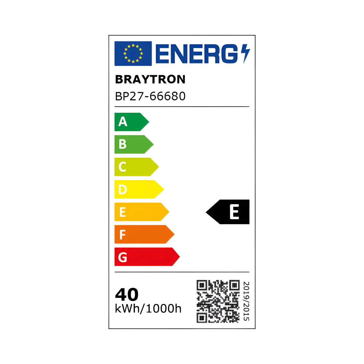 Braytron Panelled LED Paneel 40W Wit UGR 120L 595x595 3IN1