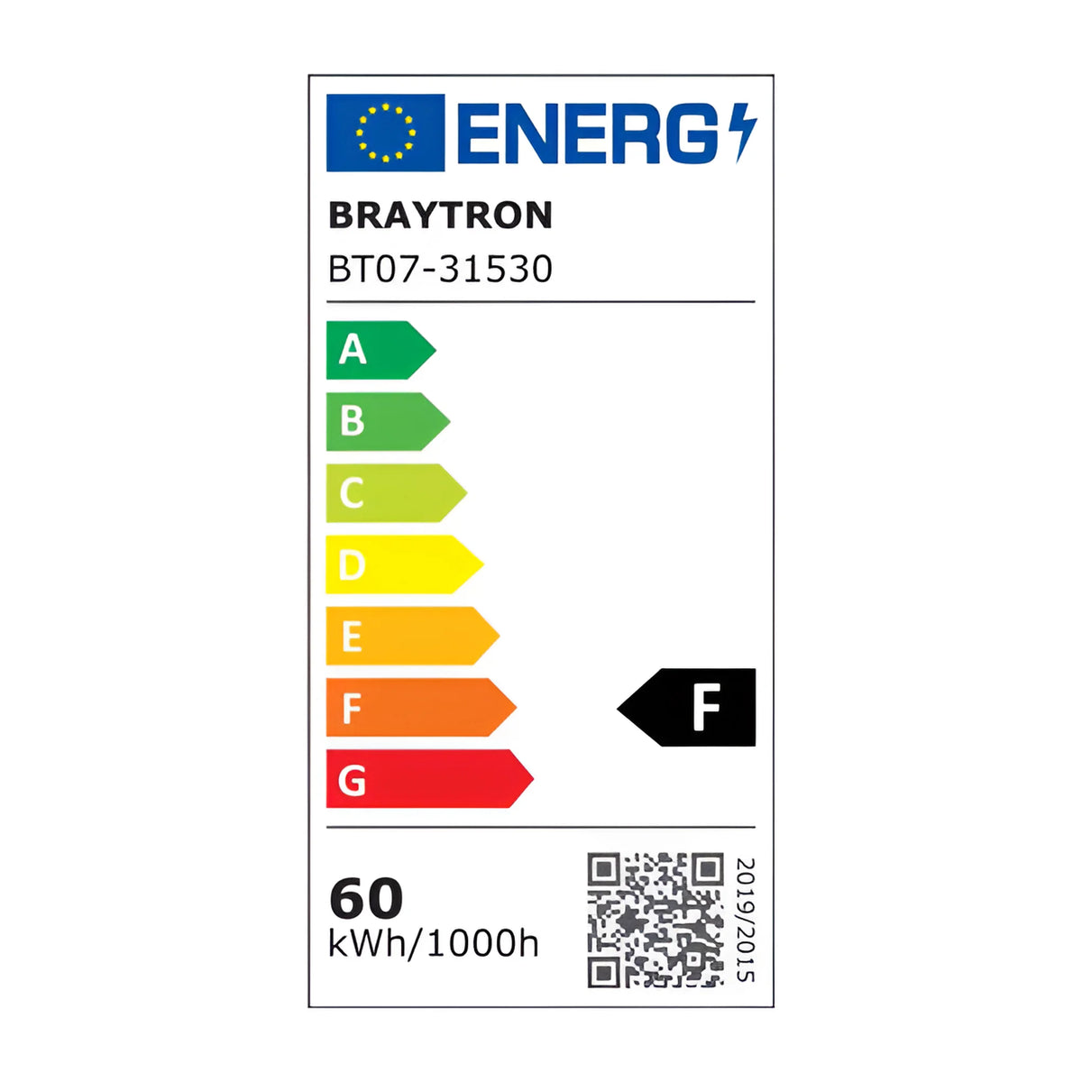 Braytron Proline Waterdichte Armatuur 60W 6500K IP65 IPG M
