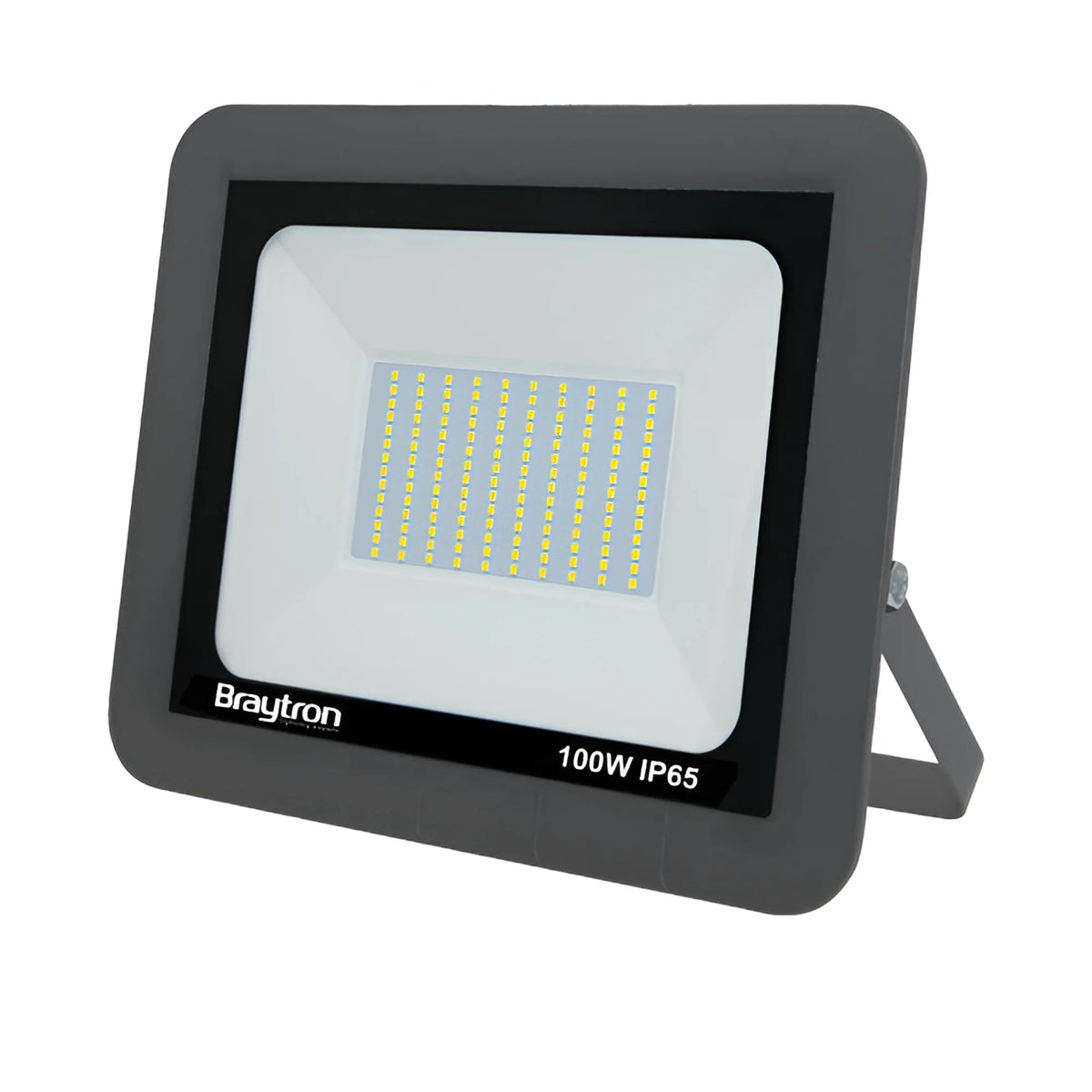 Braytron Flood LED Schijnwerper 100W 3000K IP65 Grijs SD